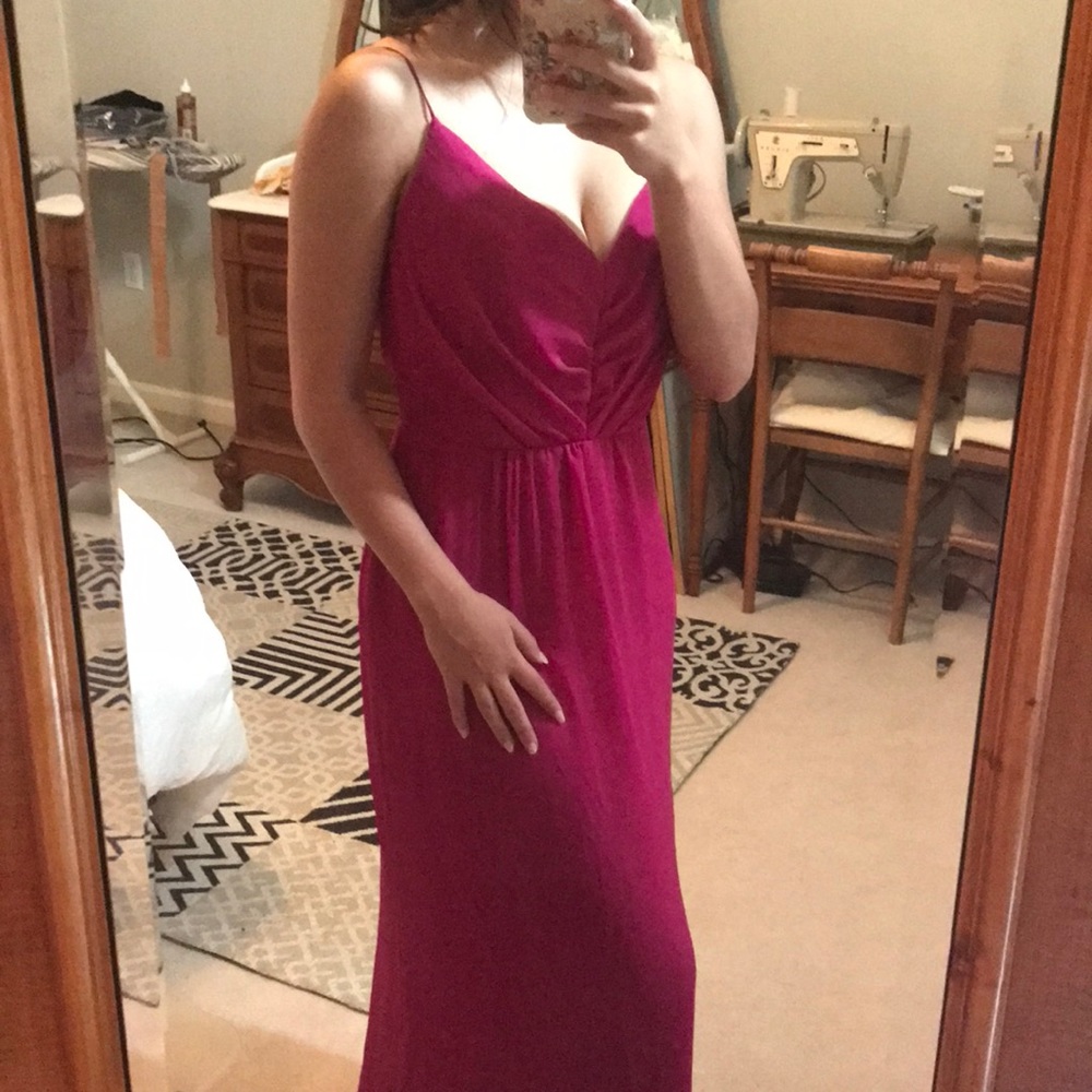 Hayley Paige Occasions Pink Event Dress